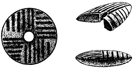 Глиняные 'пряслица' из Восточной Европы. I век нашей эры